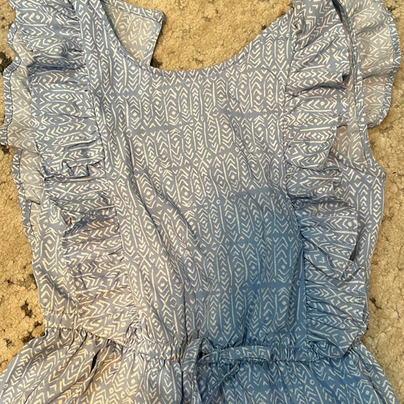 Open back girl jumpsuit for the beach - Picture 2 of 4